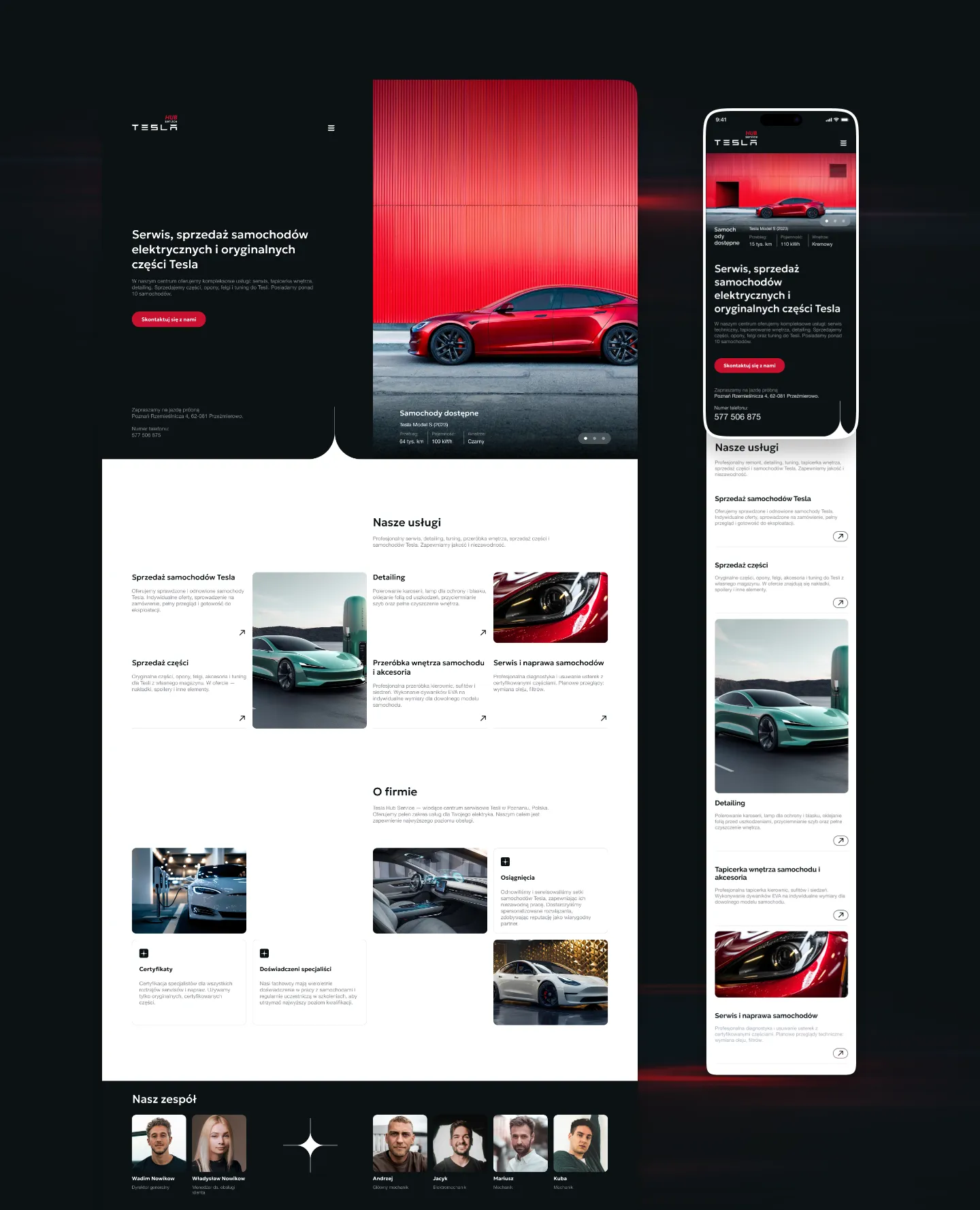 EV Spot Service (teslahubservice.com) — 3